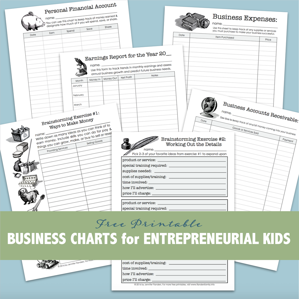 Free Financial Charts for Kids
