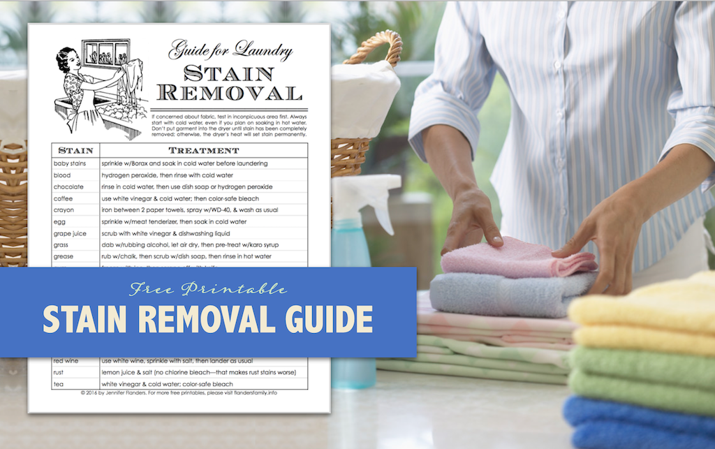 Stain Removal Guide 