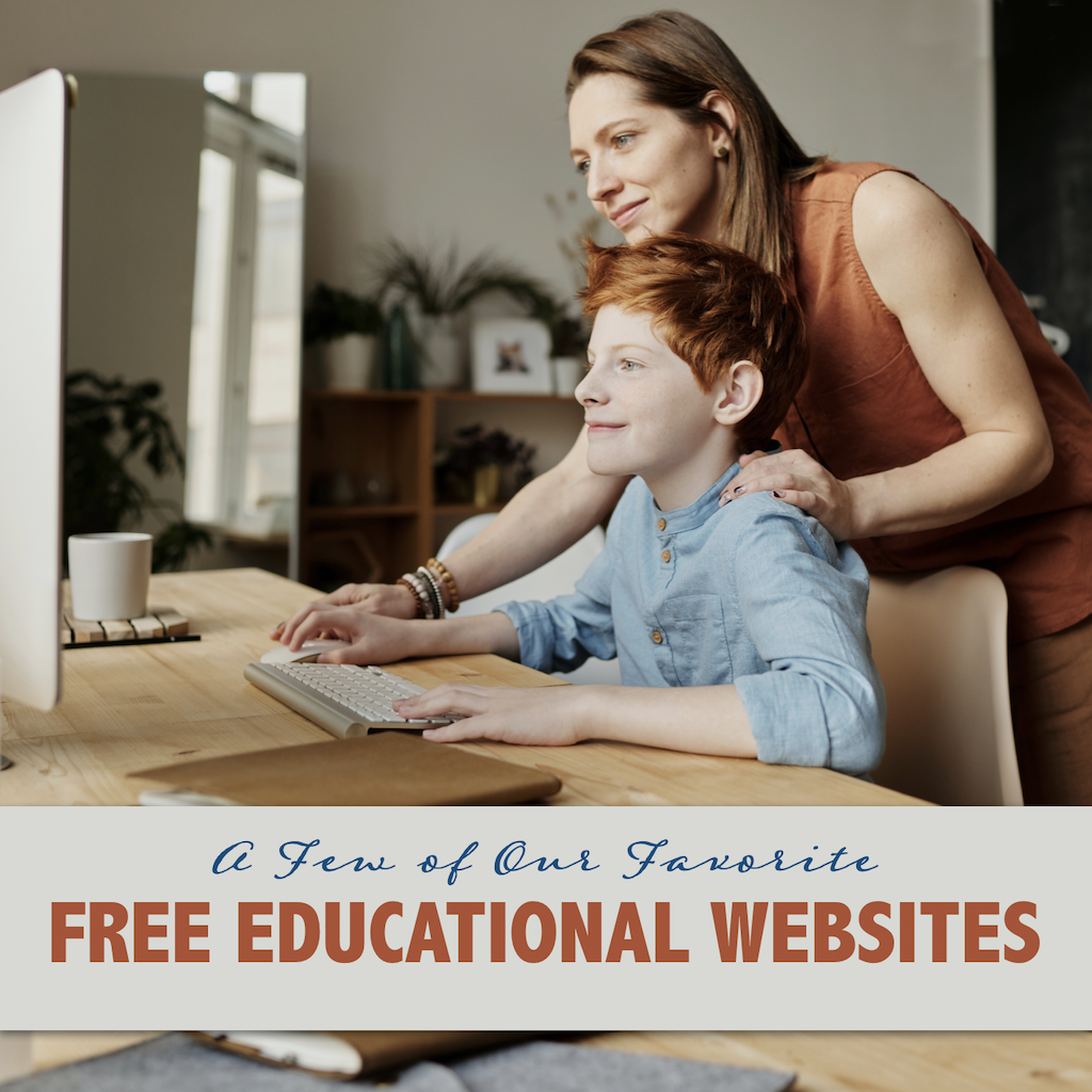 A Few of our Favorite Free Educational Websites - Flanders Family Home Life
