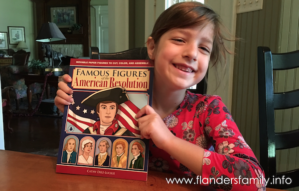 "Famous Figures" book series  -- great activity for reinforcing what we're learning in history!