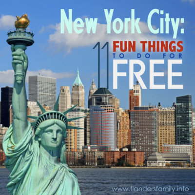 11 Fun FREE Things to Do in New York City
