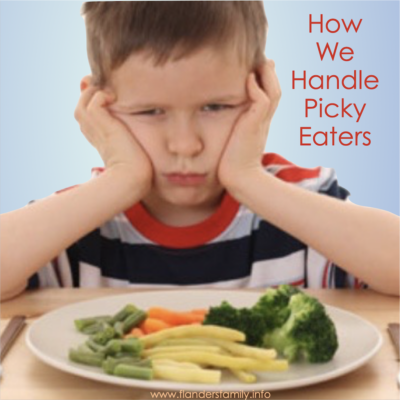 How Do You Handle Picky Eaters?