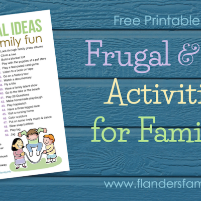 50 Frugal Ideas for Family Fun