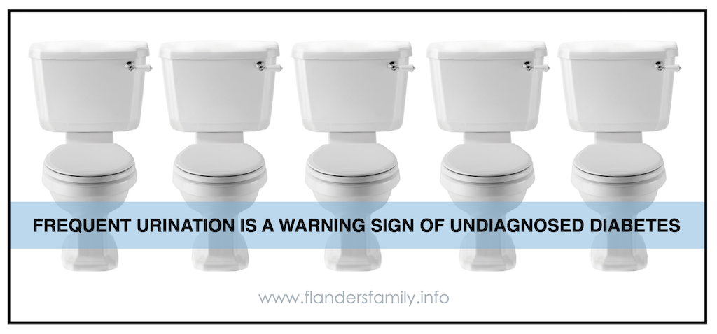 Warning Signs of Diabetes - Frequent Urination