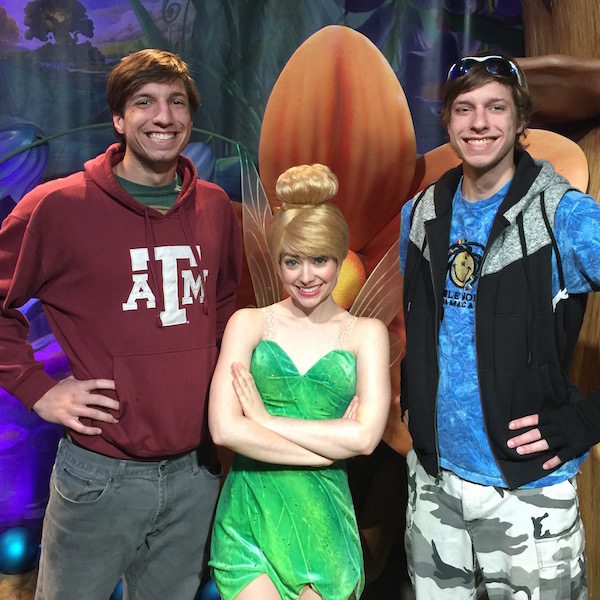 2016 Happenings - With Tinkerbell at Disney World
