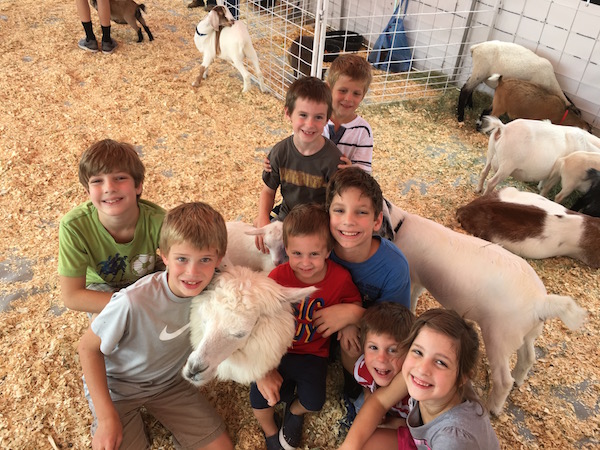 2016 Happenings - Kids and grandkids at ET State Fair