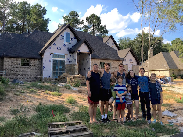 Our house is getting close to being finished.