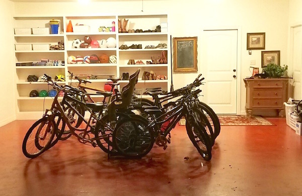 Cleaning out the garage