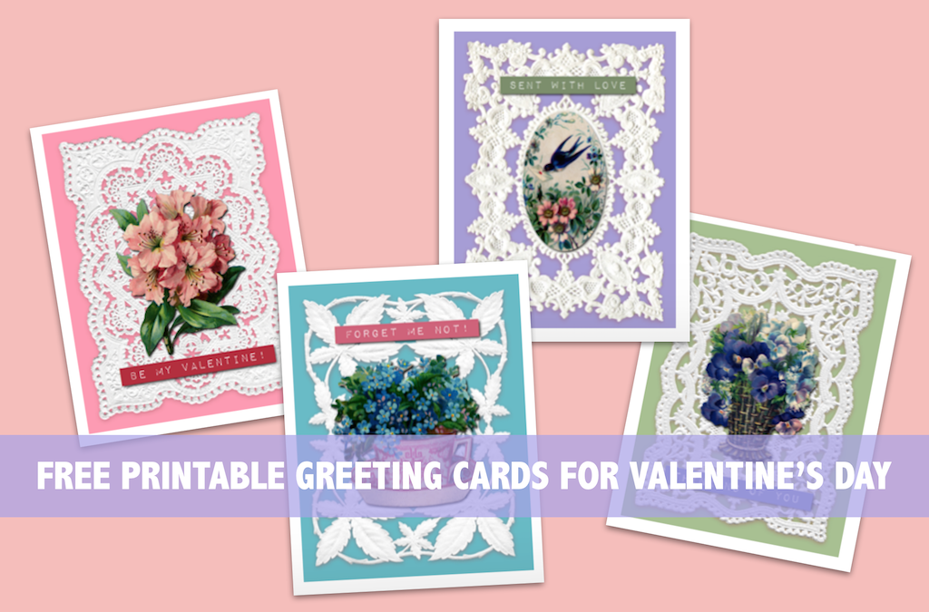 Free Printable Greeting Cards for Valentine's - Flanders Family Homelife