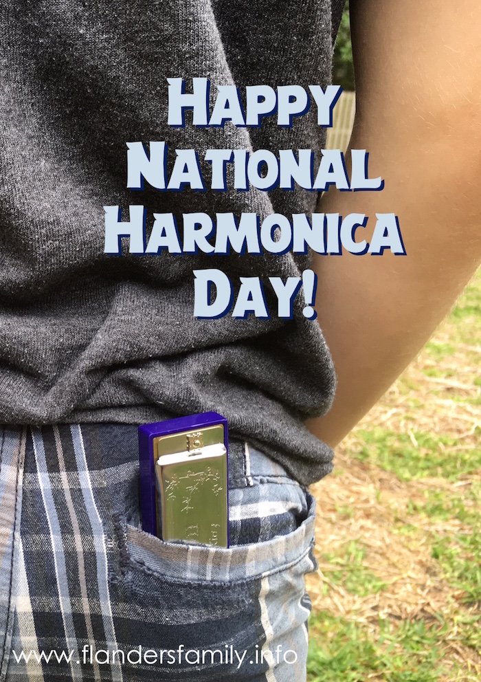 It's National Harmonica Day!