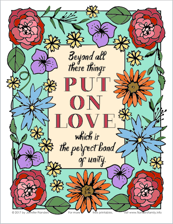 Free printable, scripture-based coloring pages from www.flandersfamily.info