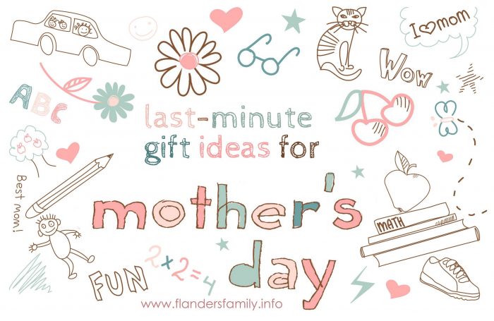 Last Minute Gift Ideas for Mother's Day