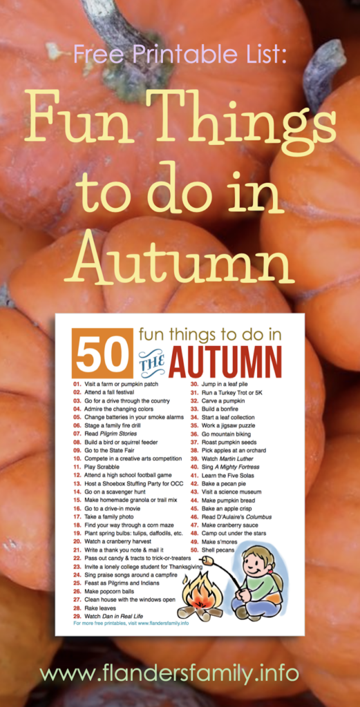 50 Fun Family Activities for Fall
