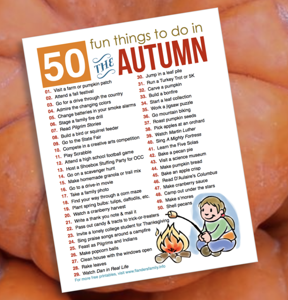50 Fun Family Activities for Fall