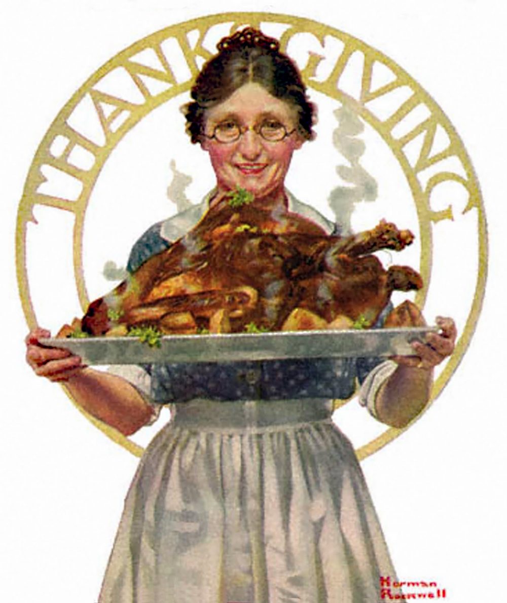 Rockwell Thanksgiving Turkey