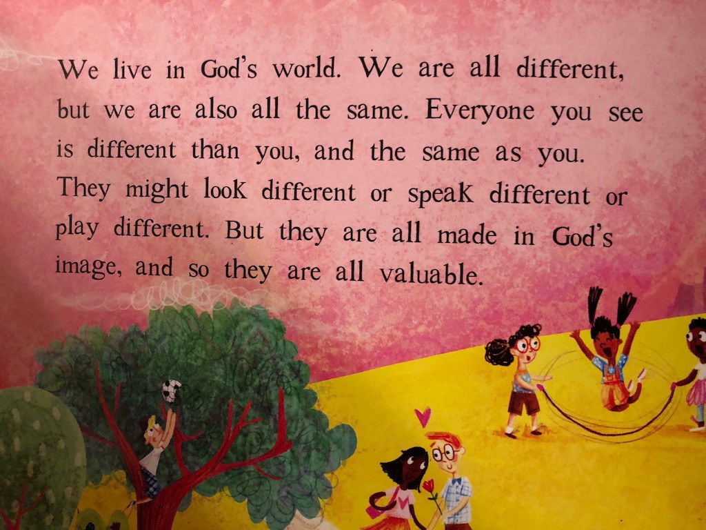 God's Very Good Idea - picture book for children