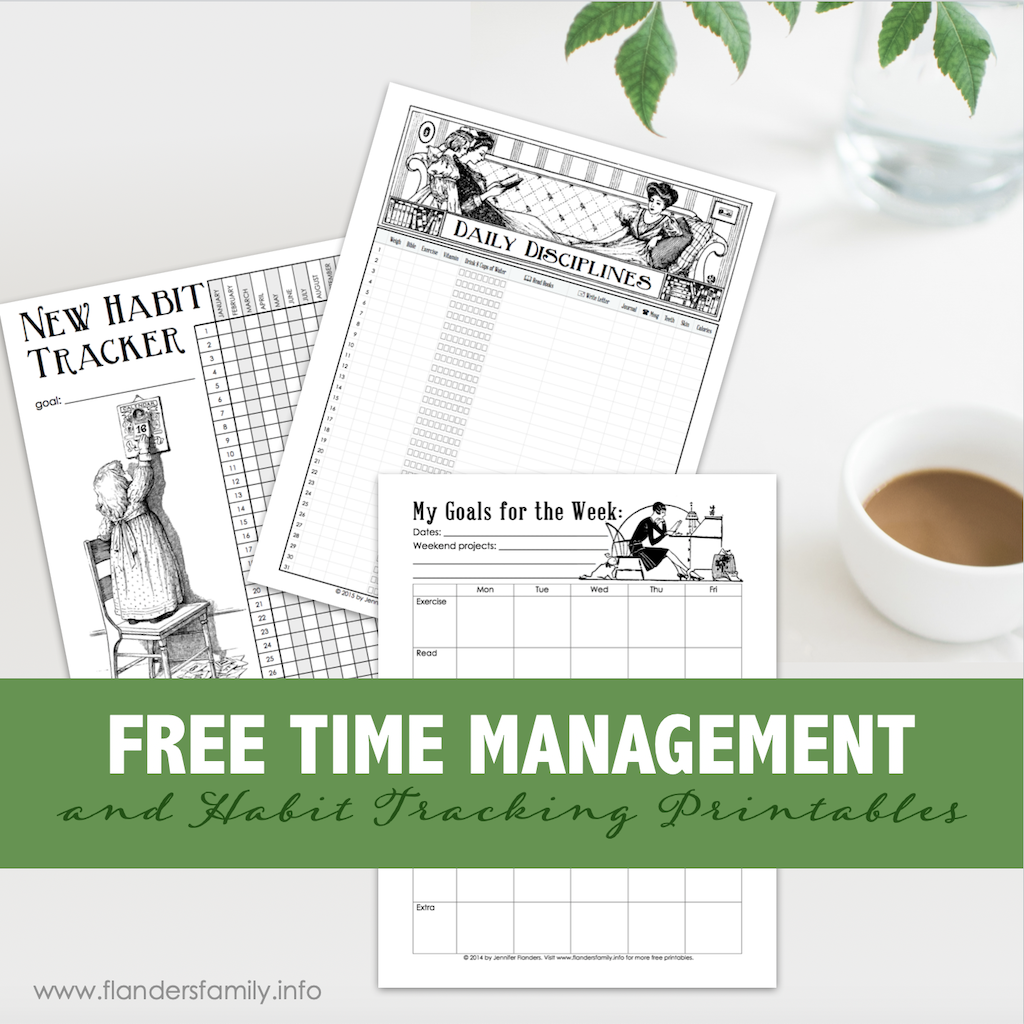 Time Management Printables 