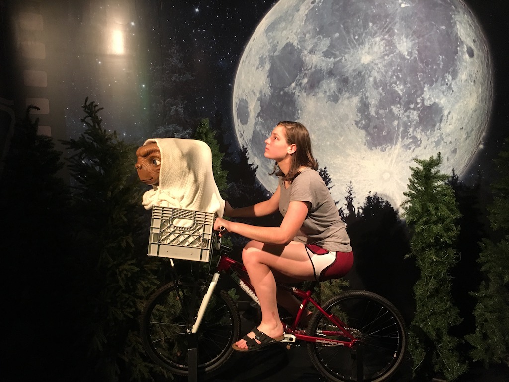 Biking with ET