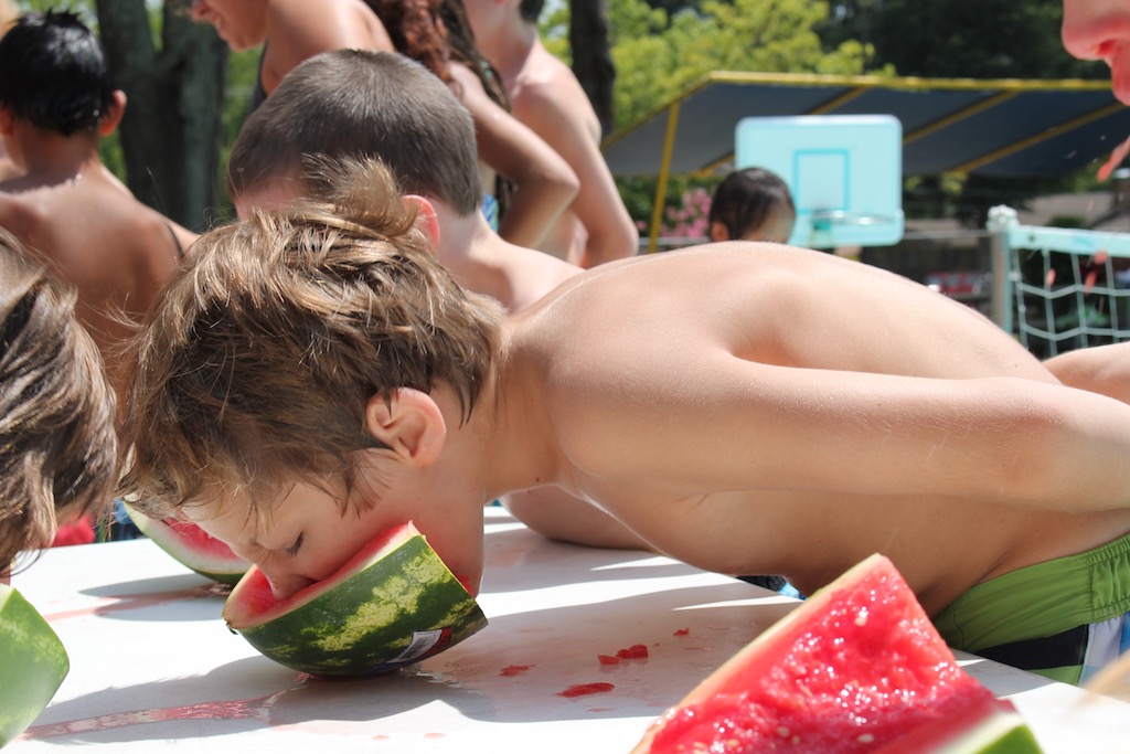 Eating Watermelon
