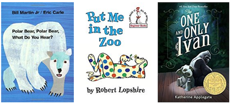Books about Zoo animals