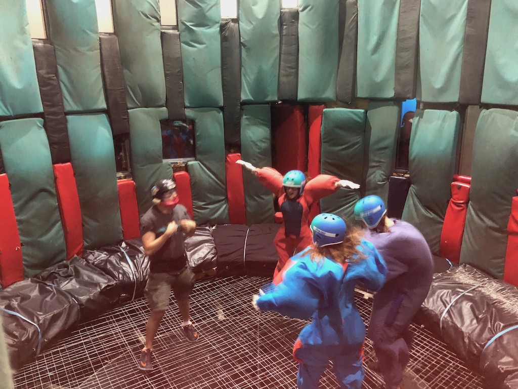 Flyaway Indoor Skydiving Review by The Flanders Family Website Indoor