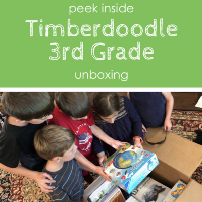 Timberdoodle 3rd Grade Curriculum: Unboxing