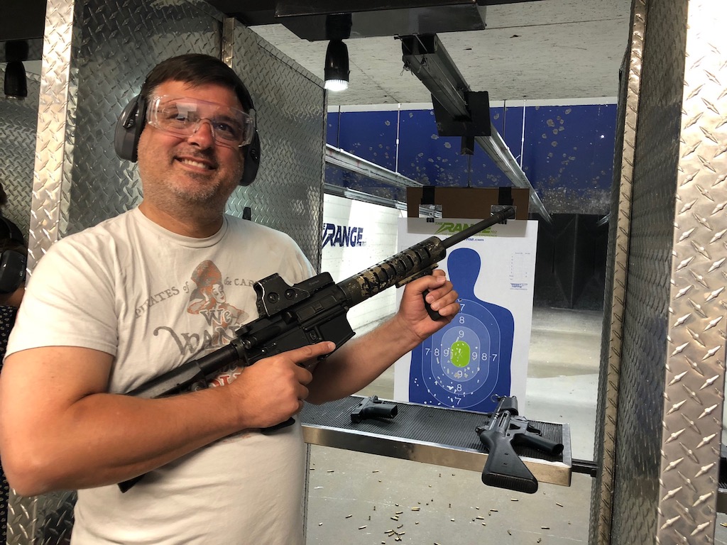 Gun Safety Training and Target Practice at Range 702 in Vegas