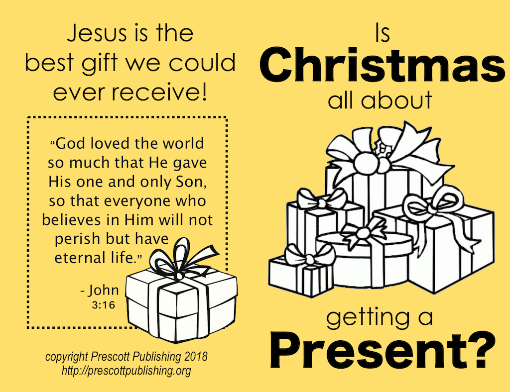 Free Printable Christmas Tracts