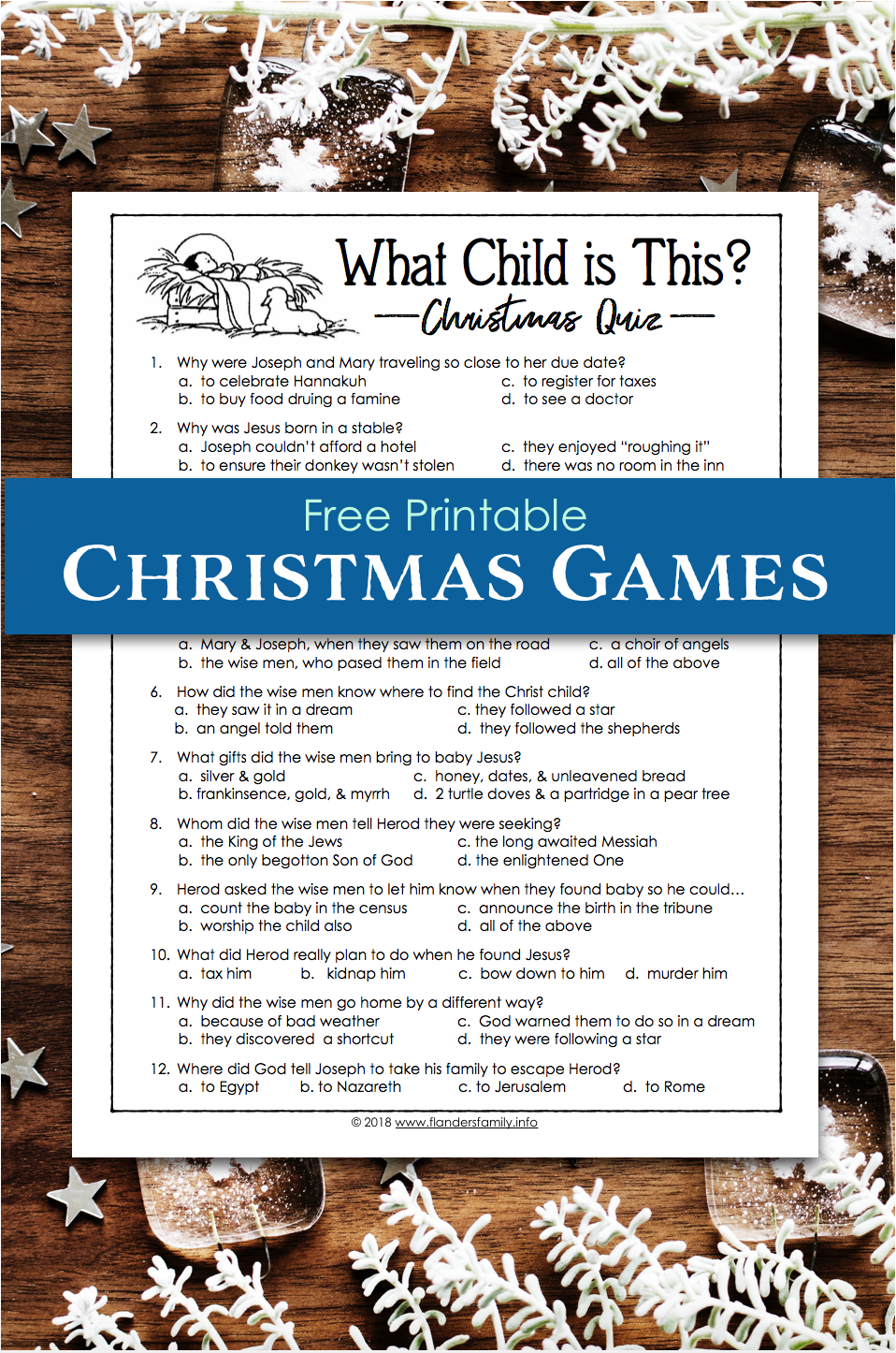 What Child Is This? Christmas Quiz