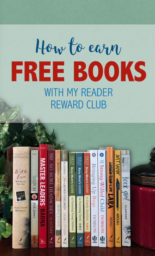 Earn Free Books with My Reader Rewards 