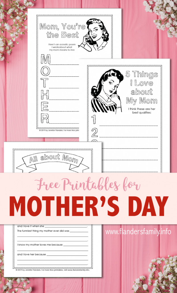 Mothers Day printables