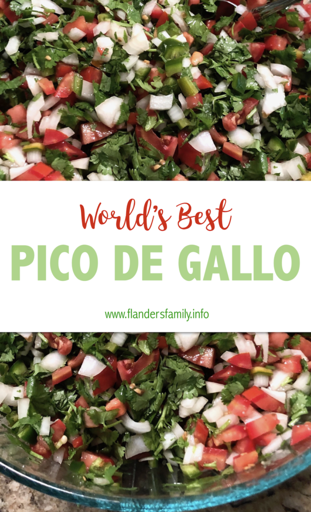 World's Best Pico de Gallo