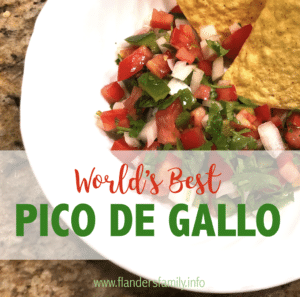 World's Best Pico de Gallo