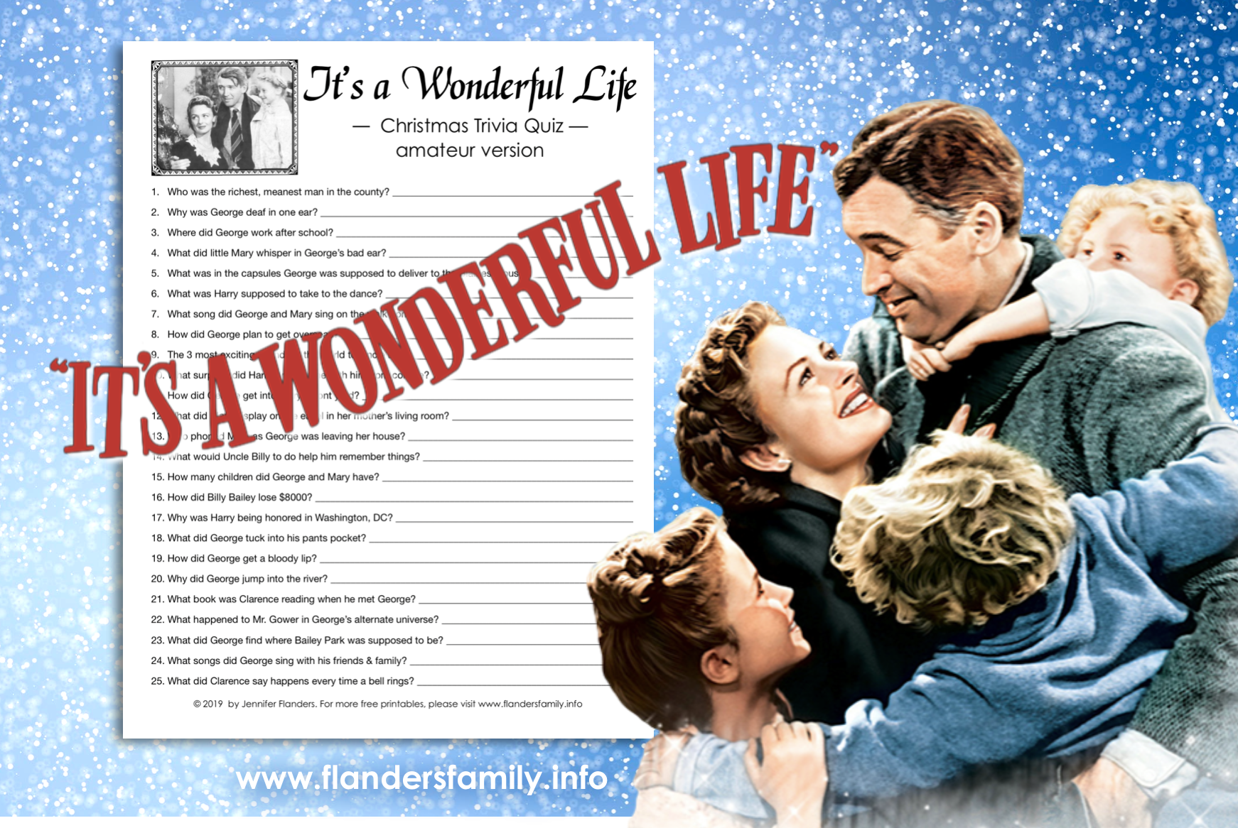 It's a Wonderful Life Movie Trivia