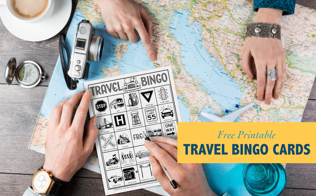 Free Travel Bingo Cards - Flanders Family Home Life