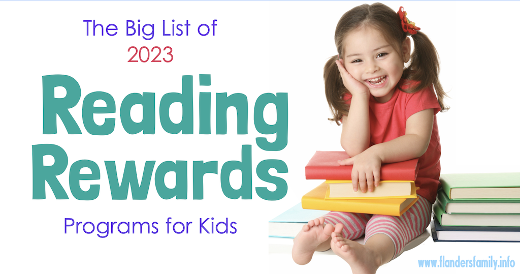 Best 2023 Reading Rewards Programs for Kids - Flanders Family Home Life