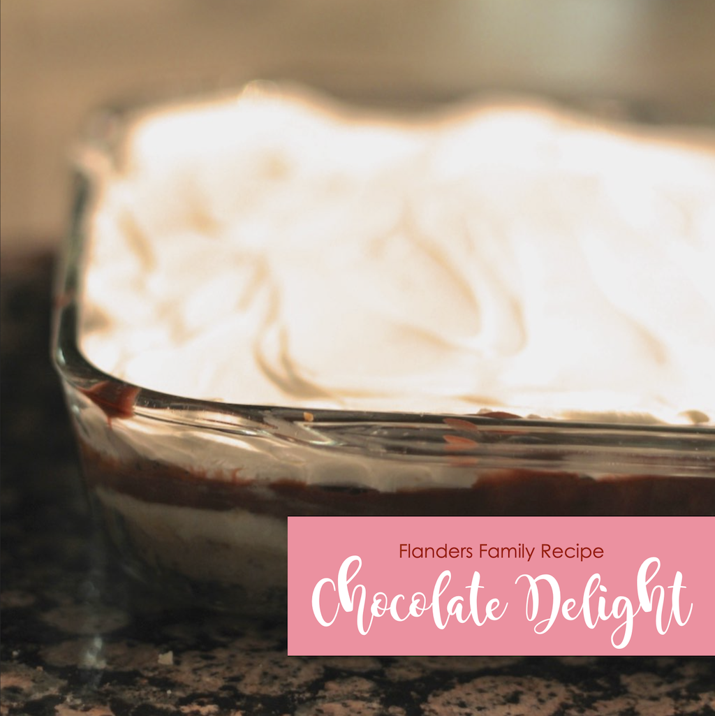 Chocolate Delight Recipe Flanders Family Homelife