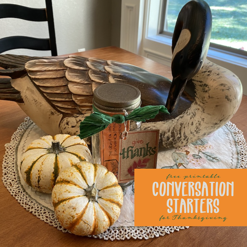 Conversation Starters for Thanksgiving