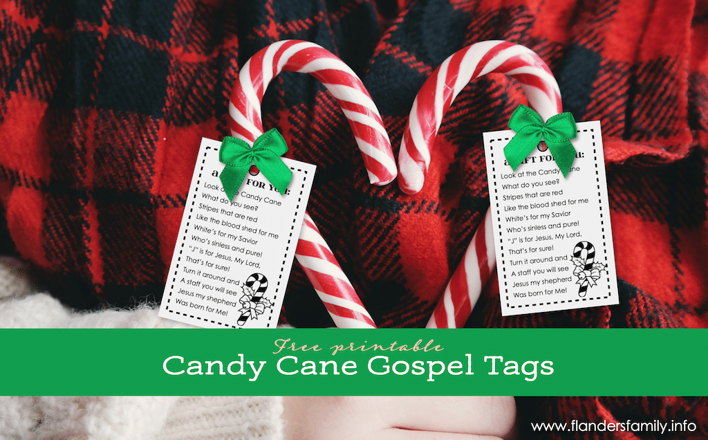 Candy Cane Gospel Poem For Christmas Flanders Family Homelife