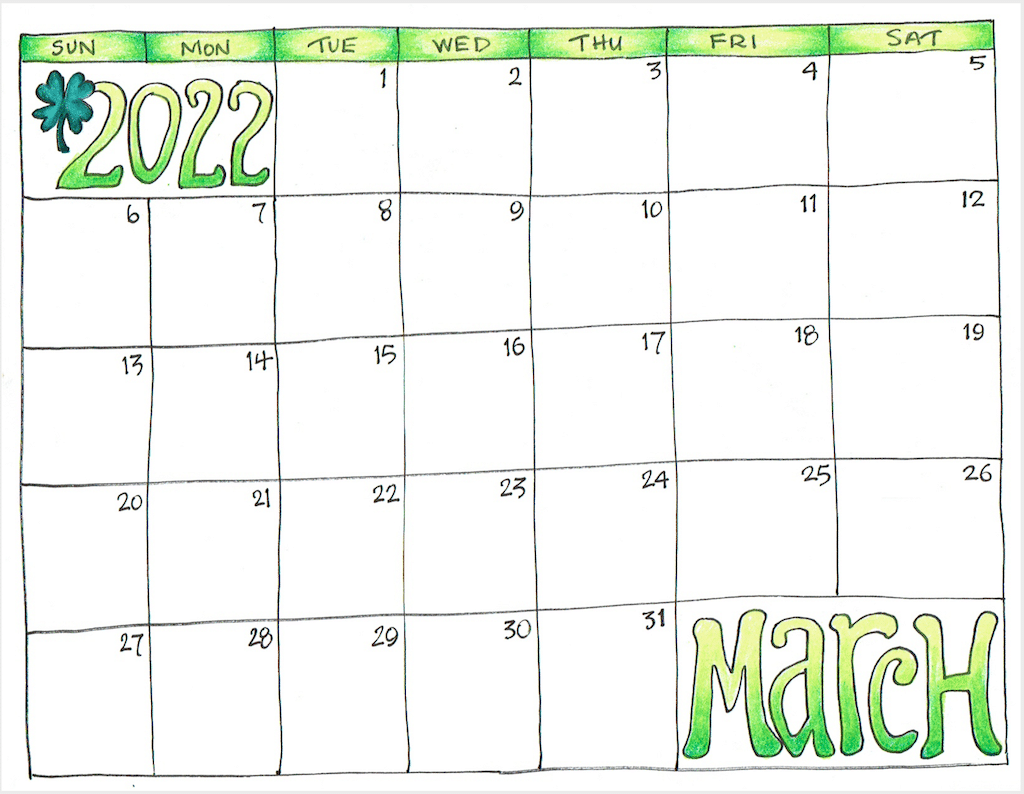 2022 Calendars Free Printables Flanders Family Homelife