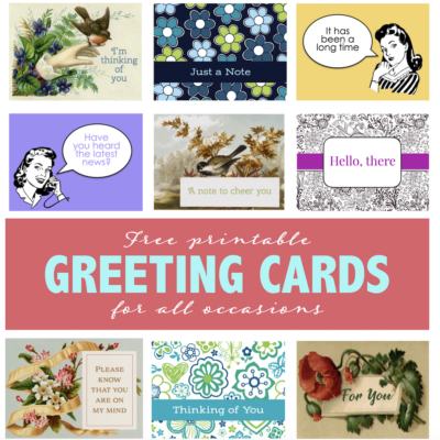 Free Printable Greeting Cards for All Occasions