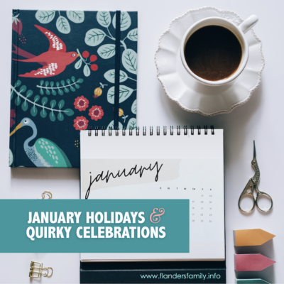 January Holidays & Quirky Celebrations (2022)