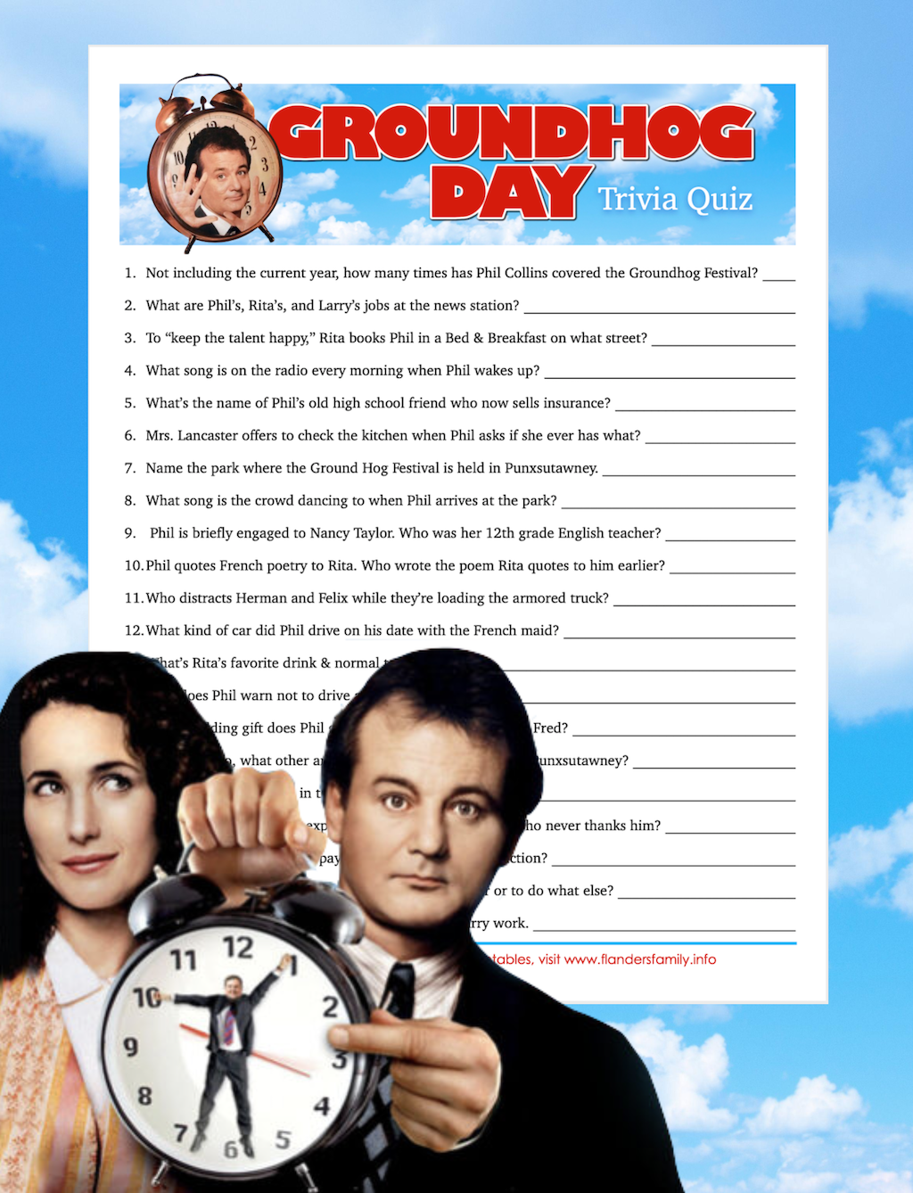 groundhog-day-movie-trivia-quiz-flanders-family-homelife