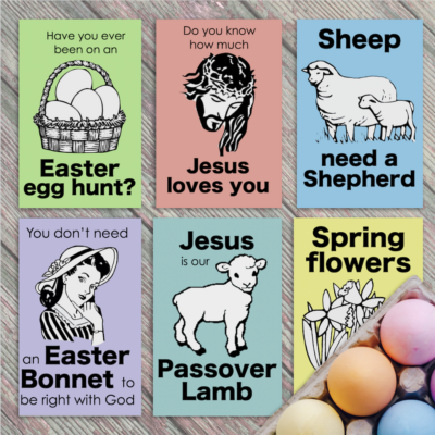 Gospel Tracts for Easter (Free Printables)