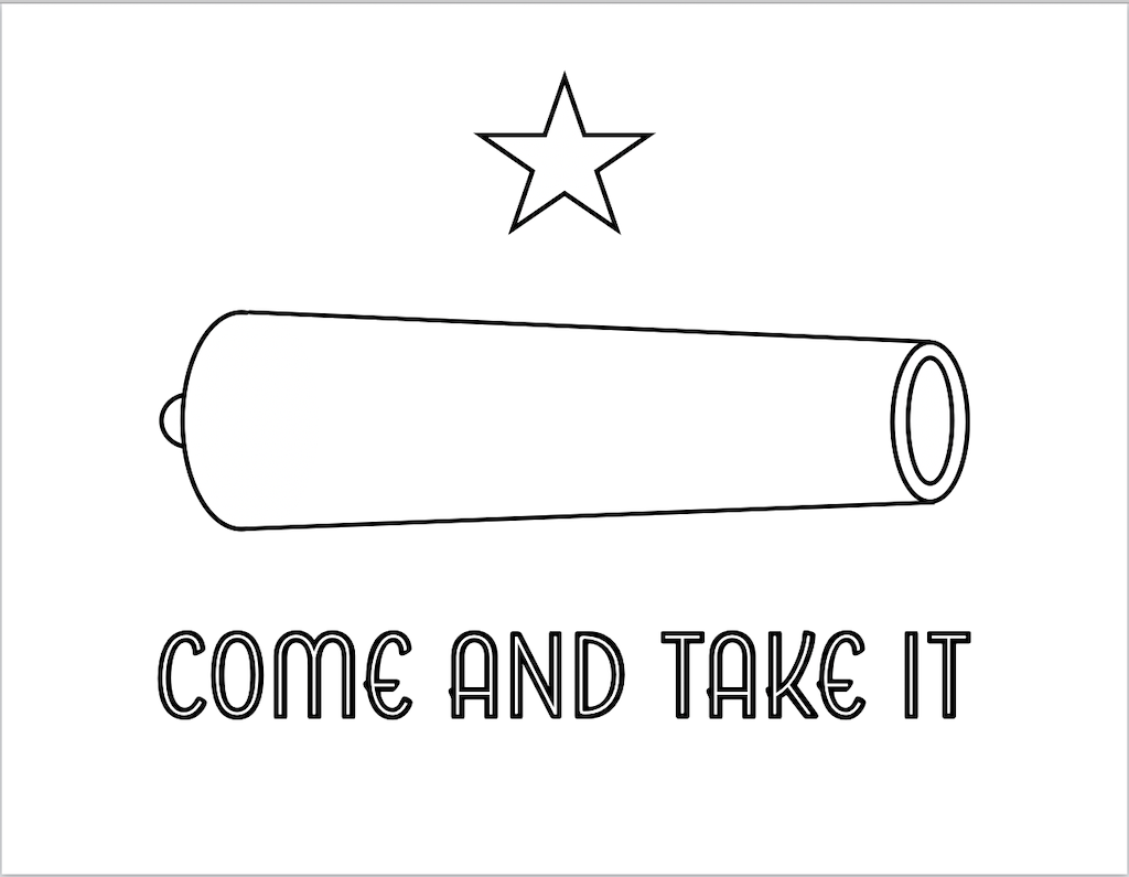 Come and Take It Flag