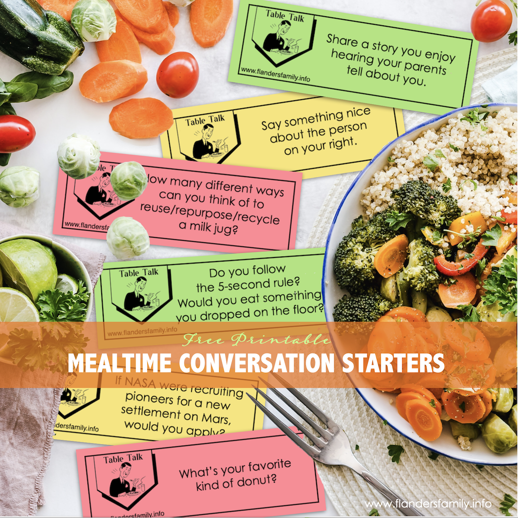 Mealtime Conversation Starters