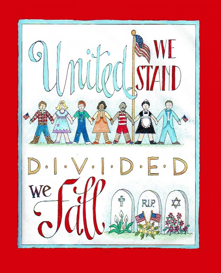 United We Stand Coloring Page