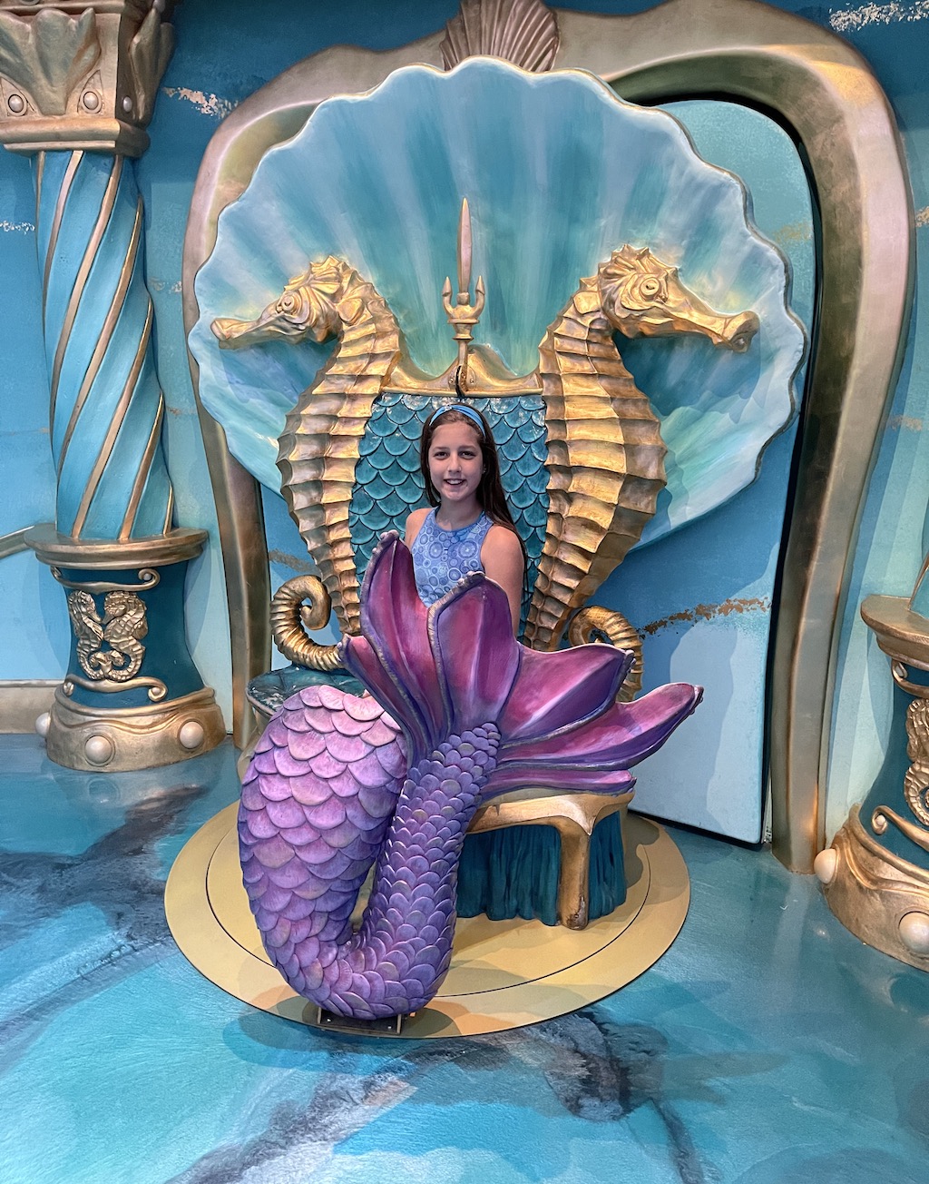 Abby in the Mermaid Palace