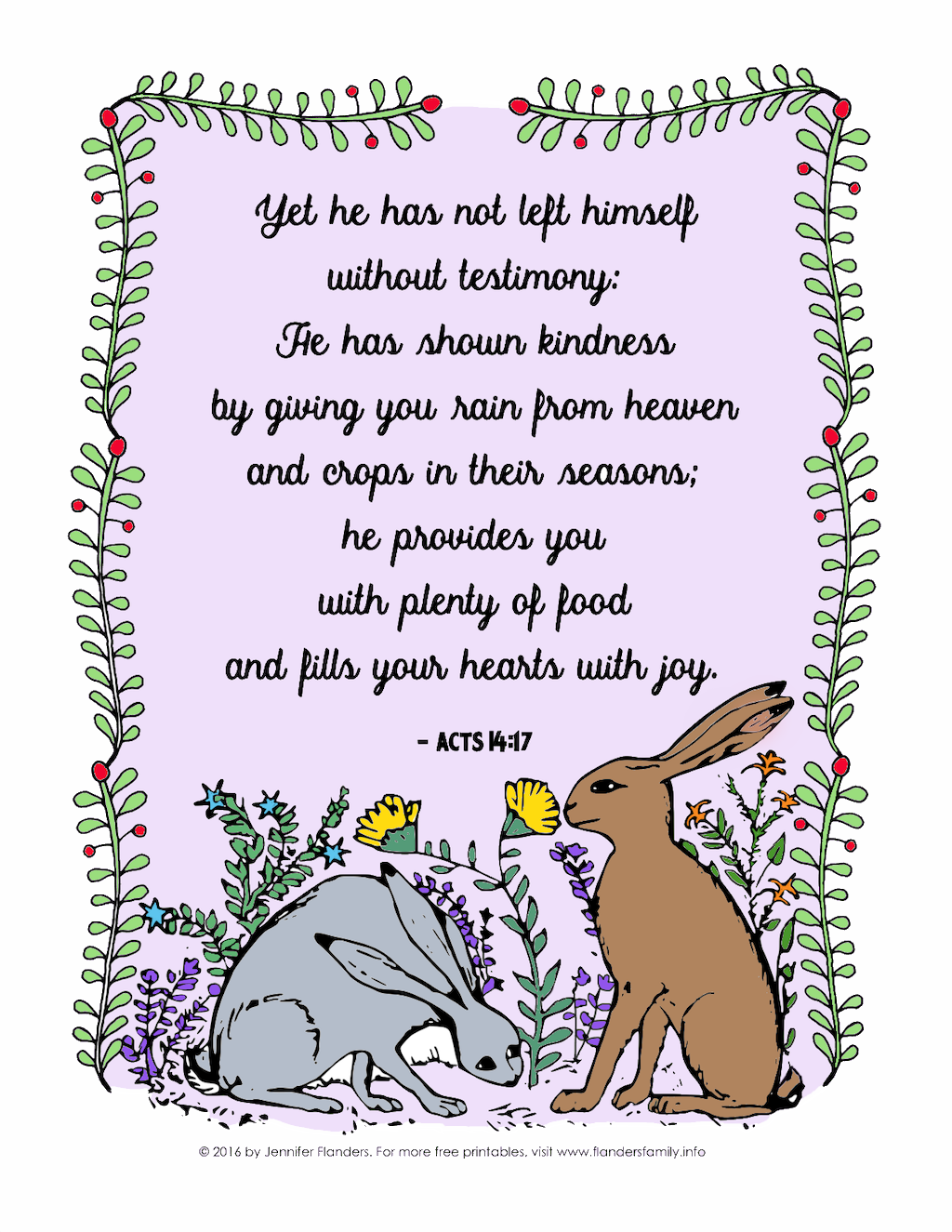 Kindness from Heaven Coloring Page
