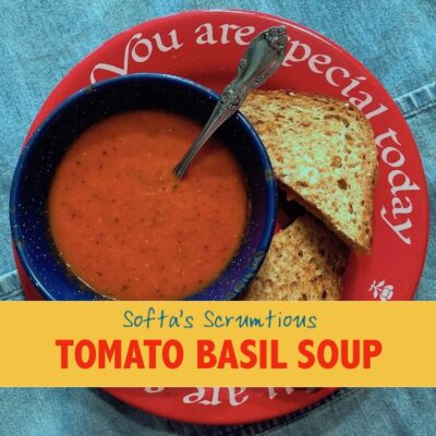 Softa’s Scrumptious Tomato Basil Soup
